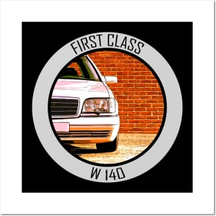 Mercedes w140 - first class Posters and Art